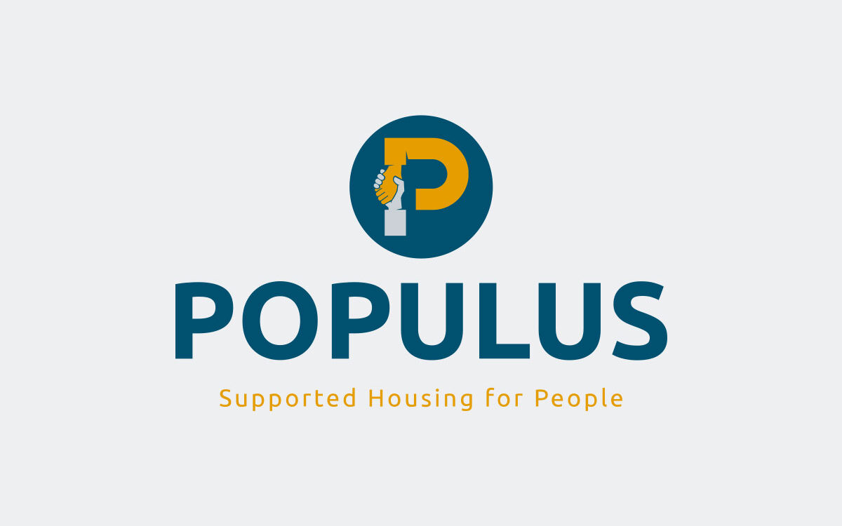Populus logo design